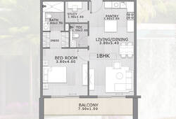 1 bedroom